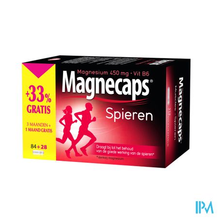 Magnecaps Spieren Caps 84+28 Promopack