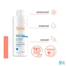 Afbeelding in Gallery-weergave laden, Avene After Sun Herstellende Melk 400ml
