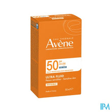 Afbeelding in Gallery-weergave laden, Avene Zon Spf50 Ultra Fluid Invisible 50ml
