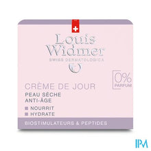 Load image into Gallery viewer, Widmer Dagcreme Hydra Dh-zdh N/parf Pot 50ml
