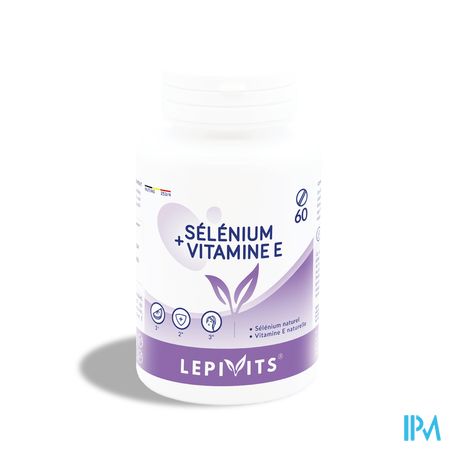Lepivits Selenium + Vit E Tabl 60