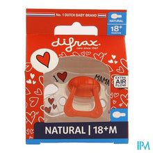 Charger l'image dans la galerie, Difrax Fopspeen Natural 18m+ I Love
