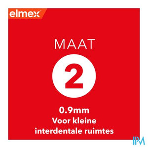 Elmex Set Interdentale Borsteltjes Iso 2 0,9mm 8