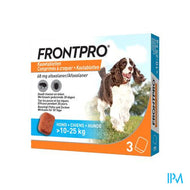 Frontpro 68mg >10-25kg Hond Kauwtabl 3