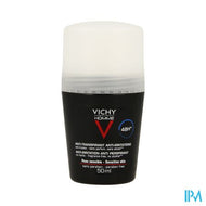 Vichy Homme Deo Gev Huid 48u Roller 50ml