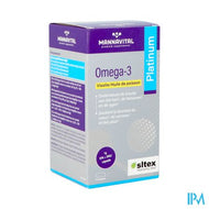Mannavital Omega 3 Visolie Softgels 60