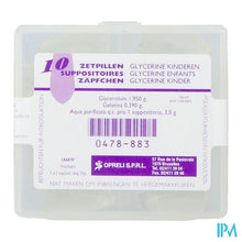 Load image into Gallery viewer, Glycerine Sopreli Supp Inf 10

