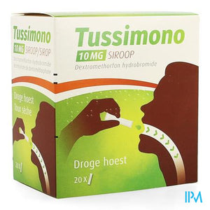 Tussimono 10mg Siroop Zakje 20