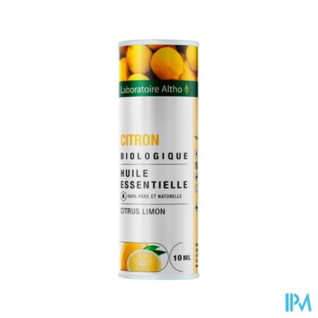 Altho Huile Ess. Bio Citron 10ml