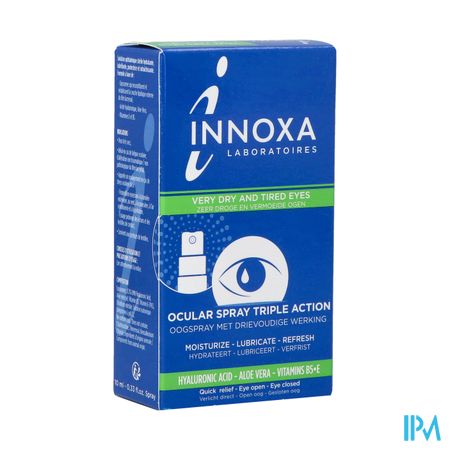 Innoxa Oogspray Zeer Droge&vermoeide Ogen 10ml