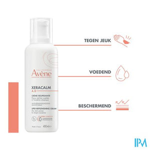 Avene Xeracalm Ad Creme Relipiderend 400ml