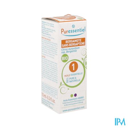Puressentiel Eo Bergamot Z/bergapteen Bio 10ml