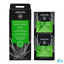 Charger l'image dans la galerie, Apivita Express Beauty Face Mask Aloe M.&ref.2x8ml
