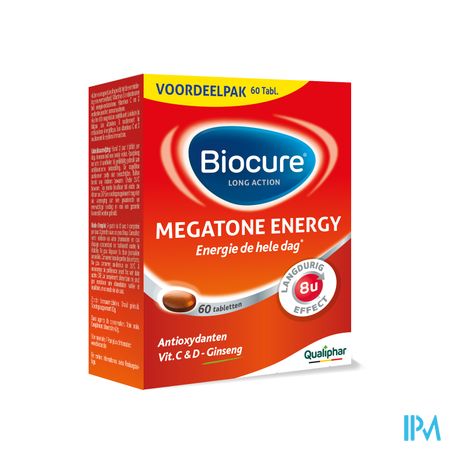 Biocure Megatone Energy La Tabl 60