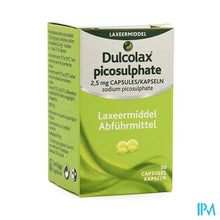 Load image into Gallery viewer, Dulcolax Picosulphate Caps 50x2,5mg
