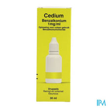 Afbeelding in Gallery-weergave laden, Cedium Benzalkonium Sol. 30ml
