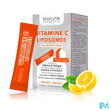 Afbeelding in Gallery-weergave laden, Biocyte Vitamine C Liposomee Stick 10x250mg
