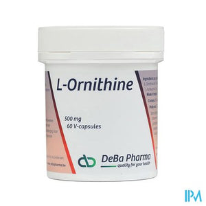 l-ornithine Caps 60x500mg Deba