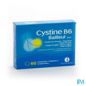 Cystine B6 Zink Bailleul Haaruitval Comp 60