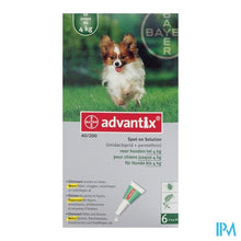 Afbeelding in Gallery-weergave laden, Advantix 40/ 200 Honden < 4kg Fl 6x0,4ml
