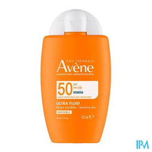 Afbeelding in Gallery-weergave laden, Avene Zon Spf50 Ultra Fluid Oil Control 50ml
