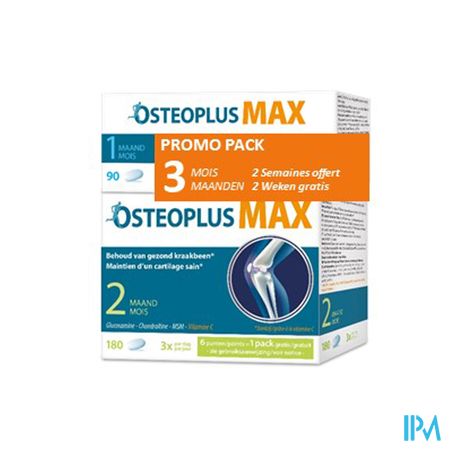 Osteoplus Max 3 Monate 2 Wochen gratis Comp 270
