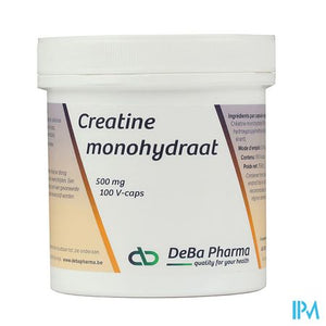 Creatine Monohydraat Caps 100x500mg Deba