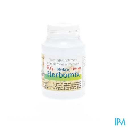 Herborist Relax Herbomix Caps 120 0745a