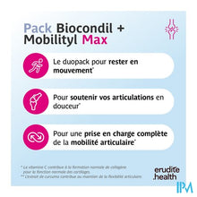 Afbeelding in Gallery-weergave laden, Biocondil+mobilityl Max Pack Tabl 180 Tabl 90 Nf

