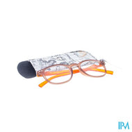 Pharmaglasses Leesbril Comp. +2.00 Brown/orange