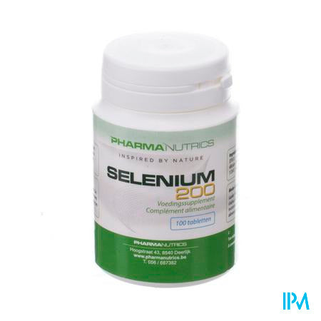 Selenium 200mcg Comp 100 Pharmanutrics