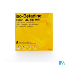Afbeelding in Gallery-weergave laden, Iso Betadine Tulles Compr 5 10x10
