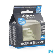 Difrax Fopspeen Natural Newborn Uni/pure Assorti