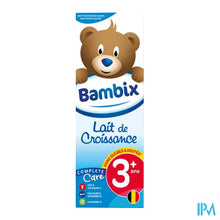 Bild in Galerieansicht laden, Bambix Groeimelk Natuur 3+ 1l

