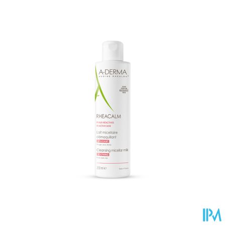 Aderma Rheacalm Micellaire Melk Verzacht. Fl 200ml