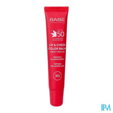 Afbeelding in Gallery-weergave laden, Lip&cheek Spf50 Color Balm Red 20ml
