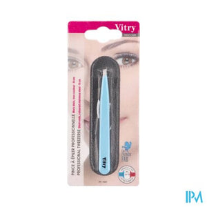 Epileerpincet Prof. Schuin Inox Kleur