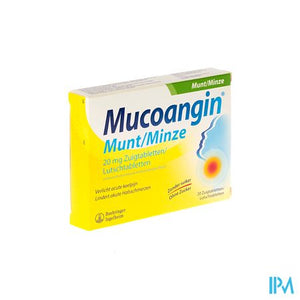 Mucoangin Munt Zuigtabletten 20x20mg