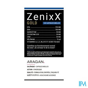 Zenixx Gold Caps 120x890mg Nf
