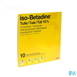 Iso Betadine Tulles Compr 10