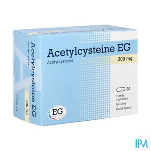 Acetylcysteine EG Caps  30 X 200 Mg