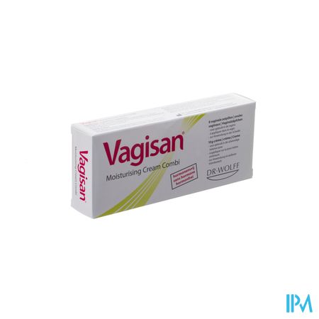 Vagisan Moisturizing Cream Combi Cr 10g + 8 Ovules