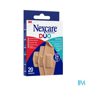 Nexcare 3m Duo Pleister Assorti 20