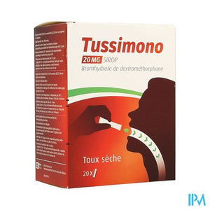 Tussimono 20mg Siroop Zakje 20