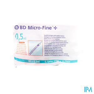 Bd Microfine+ Ser.ins. 0,5ml 29g 12,7mm 10 324824