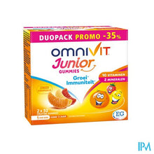 Afbeelding in Gallery-weergave laden, Omnivit Junior Gummies Duopack -35%
