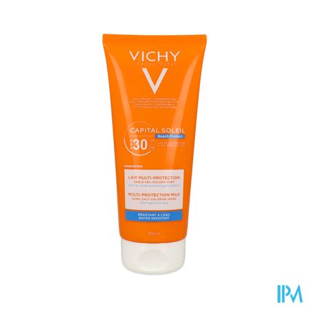 Vichy Cap. Sol. Strand schützen Sonnenmilch Ip30 200ml