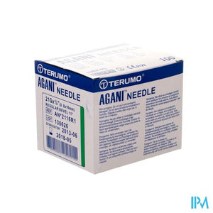 Terumo Naald Agani 21g 5/8 Rb Groen 5