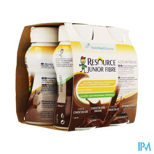 Ressource Junior Ballaststoffe Schokolade 4x200ml