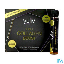Afbeelding in Gallery-weergave laden, Yuliv 2in1 Active Streng.collagen Boost Amp30x25ml
